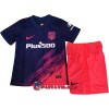 Virallinen Fanipaita + Shortsit Atlético Madrid Vieraspelipaita 2021-22 - Lasten